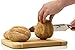 Zelite Infinity 8 Inch Serrated Bread Knife - Razor Sharp Japanese AUS-10 Super Steel 67-Layer Damascus Knife; Sourdough & Gift Box