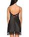Avidlove Womens Nightgown Sexy Lingerie Sleepwear Satin Lace Full Slip
