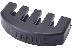 1/2 3/4 Heavy Violin Mute Practice Rubber Acoustic Electric Violin Silencer