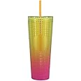 Starbucks Cold Cup Tumbler Venti 24 oz Summer 2022 (Lemon Pink Gradient)