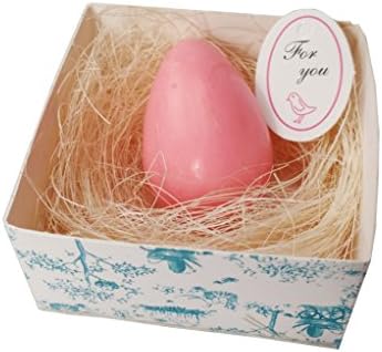 Baby Shower Soap Favors Handmade Soap Jomin Cute Pink Bird Egg Soap for Wedding Soap Favors and Gifts or Shower Soap Favors 12 Pcs