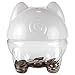 Lily's Home Kid's Money Counting Piggy Digital Coin Banks, Counts U.S. Pennies, Nickels, Dimes, Quarters, Half Dollars, and Dollar Coins, Ideal for Personal Savings (5.5