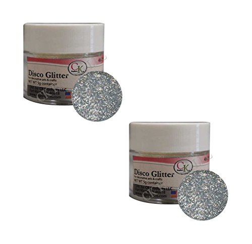 Disco glitter - american silver 2pack