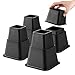 Define Essentials Heavy Duty Multi Height Bed Risers and Bed Lifts - Set of Four 5