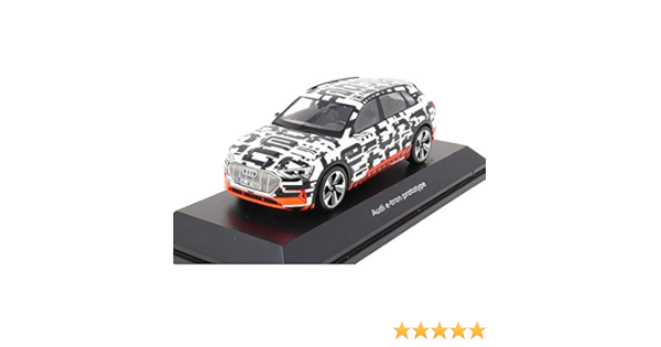 Audi e-Tron Prototype 1:43 Color Blanco Negro Adaptador de ...