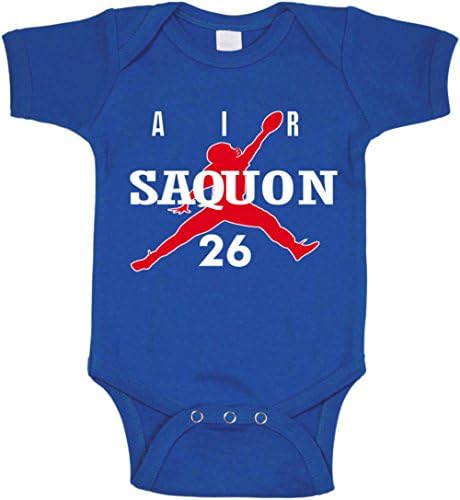 WB SHIRTS Blue New York Saquon Air Baby 1 Piece