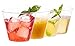 200 Clear Hard Plastic Cups | 9 oz. Fancy Disposable Heavy Duty Tumblers (200 Piece Bulk Party Pack) by Bloomingoods