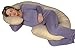 Leachco Snoogle Chic Jersey Body Pillow - Sand