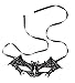 Hengsong Lace Bat Masquerade Party Fancy Dress Black Eye Mask