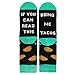 Novelty Funny Saying Crew Socks If You Can Read This Bring Me Tacos for Men Women