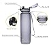 Brimma Premium Sports Water Bottle with Leak Proof Flip Top Lid - Eco Friendly & BPA Free Tritan Plastic - Must Have for The Gym, Yoga, Running, Outdoors, Cycling, and Camping