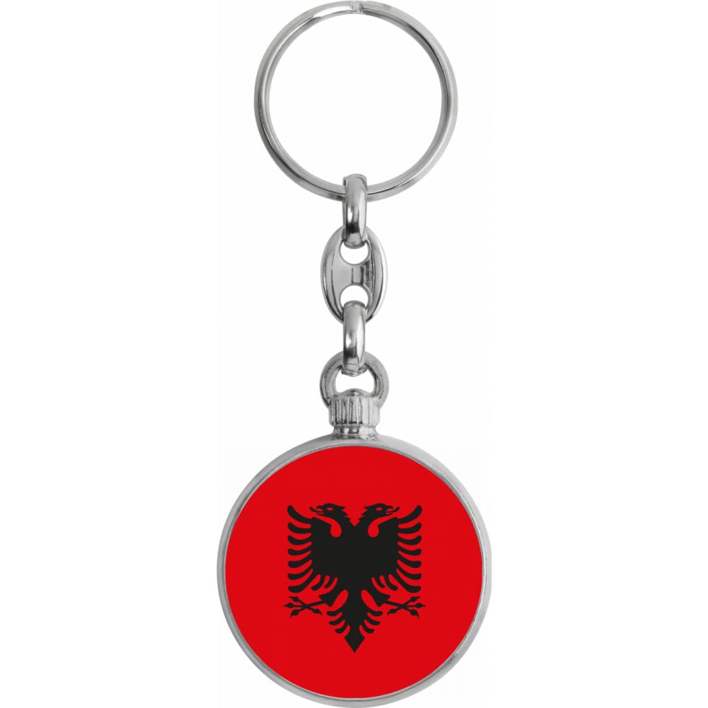 Toff London Albania Flag Keyring