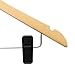 CoolYeah Black Slim-line Set of Hanger Clips Finger Clips (Pack of 20)