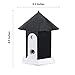 CY Outdoor Ultrasonic Dog Bark Controller No Barking House Anti-Barking Training Tool in Birdhouse Mode (Black)