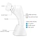 Sonic Facial Brush Waterproof Rechargeable Wireless Body Face Cleansing Brush for Gentle Exfoliation and Deep Scrubbing 3 Speeds 2 Replacement Heads