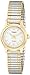 Timex Women's T53822 Elevated Classics Dress Two-Tone Expansion Band Watch