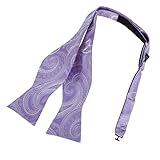 EBA1B01-03 Multicolored Fashion Patterned Microfiber Self Bowtie Set By Epoint