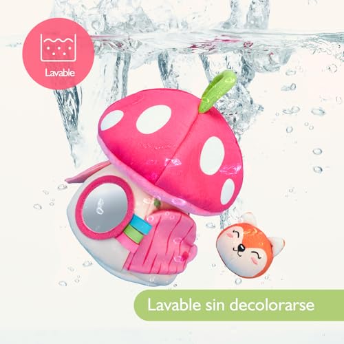 hahaland Baby Toys 6-12 Months – Soft House with 6 Interactive Plush Animals – Sensory Toys for Babies 3 6 12 Months Baby Gift 1 Year