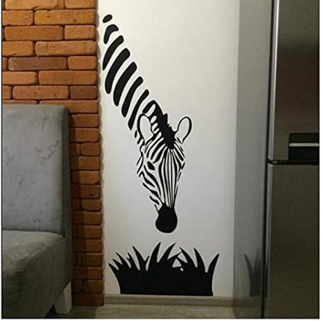wmyzfs Pegatinas de Pared de Cebra Decoración para su Cocina/Dormitorio
