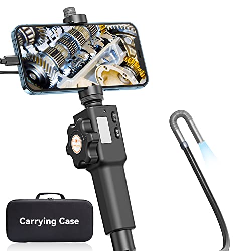 Articulating Endoscope for iPhone, Teslong Visual Automotive Inspection
