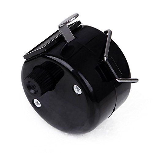 HDE Handheld 4 Digit Number Counter Mechanical Tally Lap Tracker Manual Clicker