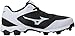 Mizuno Men's 9-Spike Advanced Franchise 9 Molded Baseball Cleat-Low Shoe, Black/White, 12 D US
