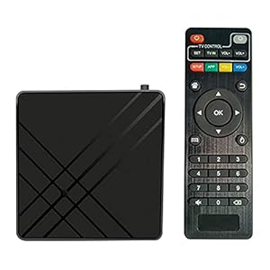 Android 9.0 TV boten 4 GB 32 GB ROM, intelligente Decoder Amlogic S905 MX + S QPro 4 K audio voor thuis, video, EU…