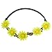 AWAYTR Lady Girl Fashion Bohemian Flower Crown Floral Garland Headbands (B-Mixed Color-9Pcs)