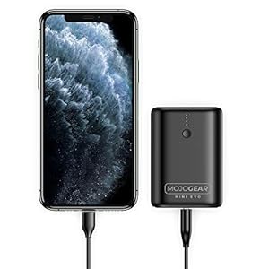 MOJOGEAR Mini EVO – De allerkleinste 10.000 mAh power bank ter wereld – 22,5 W Powerbank – Snel opladen met Quick Charge…