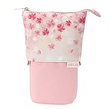 DELDE Pen Case, Happy Spring Limited Color (Cherry Blossoms Pink)