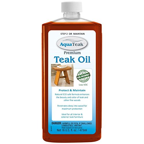 AquaTeak Patented 24" Sumba Teak Shower Bench with Shelf & AquaTeak Two-Step Care Kit - Thumbnail 3