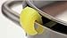 Fusionbrands FoodPod Silicone Food Boiling Bag, Steamer, and Strainer Basket for Eggs, Vegetables, & Seafood, Yellow