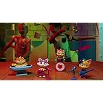 44 Gatos - Albondiga con teclado, figura articulada 8 cm con teclado musical (Smoby 180113)