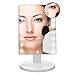 Makeup Mirror Lights,Charminer 16 LED Lighted Makeup Mirror Touch Illuminated Cosmetic Desktop Vanity Mirror Stand,Handy Touching On/Off