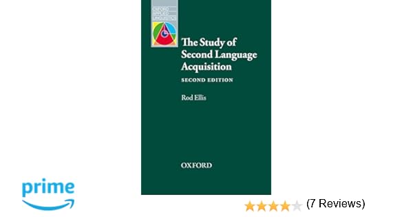 Rod Ellis The Study Of Second Language Acquisition Pdf Creator