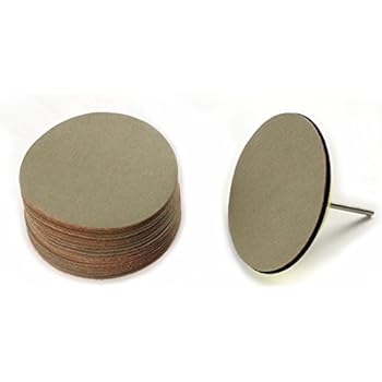 backing sanding holes pieces inch grit discs loop hook wet dry pad