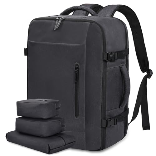 LOVEVOOK Handgepäck Rucksack 45x36x20 für Easyjet, Reiserucksack Herren Damen Flugzeug Klein Tasche Koffer, 15,6 Zoll Laptop Backpack Carry On Luggage Cabin Bag