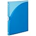 Kokuyo Campus Slide Binder, Adapt Slim, Double Pockets, A4, 30 Holes, Up to 65 Sheets, Light Blue, Japan Import (RU-AP171LB)