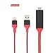 lightning to HDMI cable(6.6Feet),Anbear Lightning Digital AV Adapter 1080P With Charging Cable for iPhone, iPad and iPod Models
