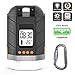 LED Camping Lantern Rechargeable 10400mAh, Camping Tent Lights with LCD Screen,Time and Temperature Display, Waterproof Emergency Lights for Hurricane,Power Outages,Hiking,Fishing