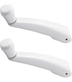 Prime-Line H 4279 Casement Operator Tee Handle – White Diecast Metal, 11/32 In. Bore, Fits Truth Operators (4-Pack)