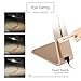 CTLpower LED Table Lamp, Eye-caring Desk lamp, Dimmable LED Light, Rechargeable Table Lamp with USB Charging Port, Ultra Compact Design with 3 Brightness Levels of Reading Study Lamp Light (Gold)