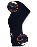 Copper Knee Sleeve Recovery - GUARANTEED LIGHT Support for Arthritis, Running, Joint Pain Relief, Stiff Muscles, Injury - NON SLIP Lite Compression Fit Copper Knee Brace for Women, Men, Kids (XS)
