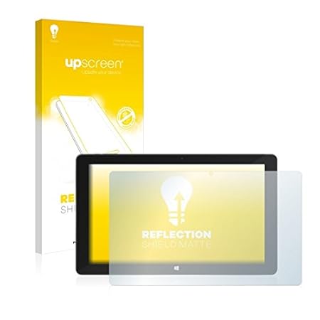 upscreen Reflection Shield Matte Displayschutz Schutzfolie für TrekStor SurfTab Duo W3 (matt - entspiegelt, hoher Kratzschutz