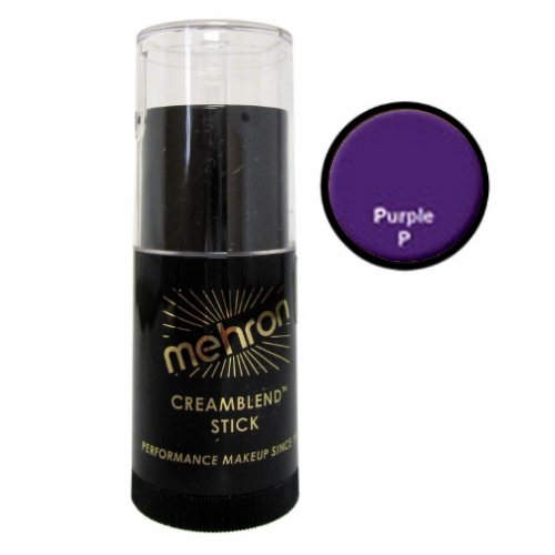 Mehron Makeup CreamBlend Stick (0.75 Ounce) (PURPLE) - //coolthings.us