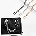 3 Pieces Handbag Purse Replacement Chains Metal Bag Straps Replacement Bag Chains Accessories for Lady's Bag Purse Handbags Favors, 3 Colors (23.6 Inch Length)