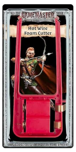 The Army Painter | Coupe-mousse à fil chaud Gamemaster | Coupe-mousse à fil chaud | Outil de découpe de feuille de mousse pour la construction de jeux de rôle