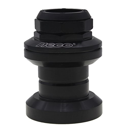 Taiwan NECO H671 1" Threaded Bike Headset 30mm Headtube (Black)