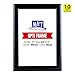 M&T Displays Opti Snap Poster Frame 8.5x11 Inch Black 1