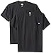 Dickies Men's 2-Pack Short Sleeve Pocket T-Shirts, Black, Medium
